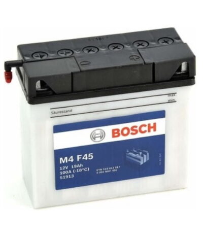 AKÜ: Bosch M4F45 12V 19Ah 51913 Motosiklet Aküsü